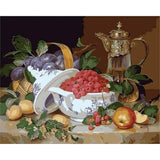 paint by numbers | Classical Fruits | easy kitchen | FiguredArt