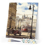 paint by numbers | Prague street | cities intermediate | FiguredArt