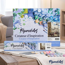 Load image into Gallery viewer, paint by numbers | Prague street | cities intermediate | FiguredArt