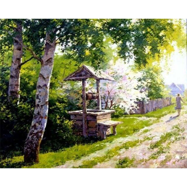paint by numbers | Tree Memory | advanced landscapes trees | FiguredArt