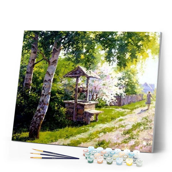 paint by numbers | Tree Memory | advanced landscapes trees | FiguredArt