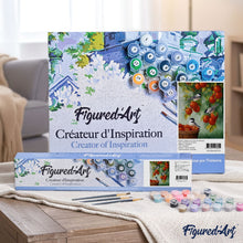 Load image into Gallery viewer, paint by numbers | Birds On Red Apples | advanced animals birds | FiguredArt