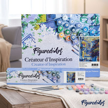 Load image into Gallery viewer, paint by numbers | Street in South City | advanced cities | FiguredArt
