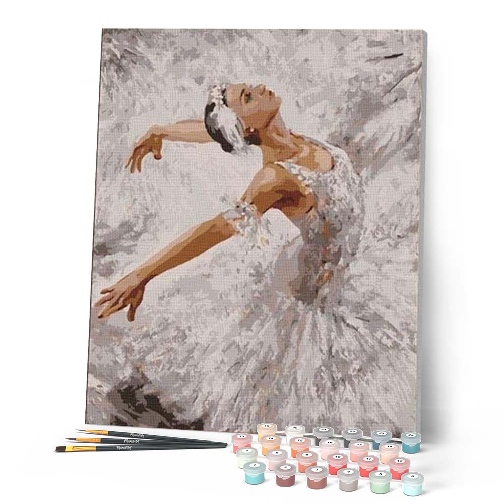 Paint by numbers - Beautiful Ballerina – Figured'Art