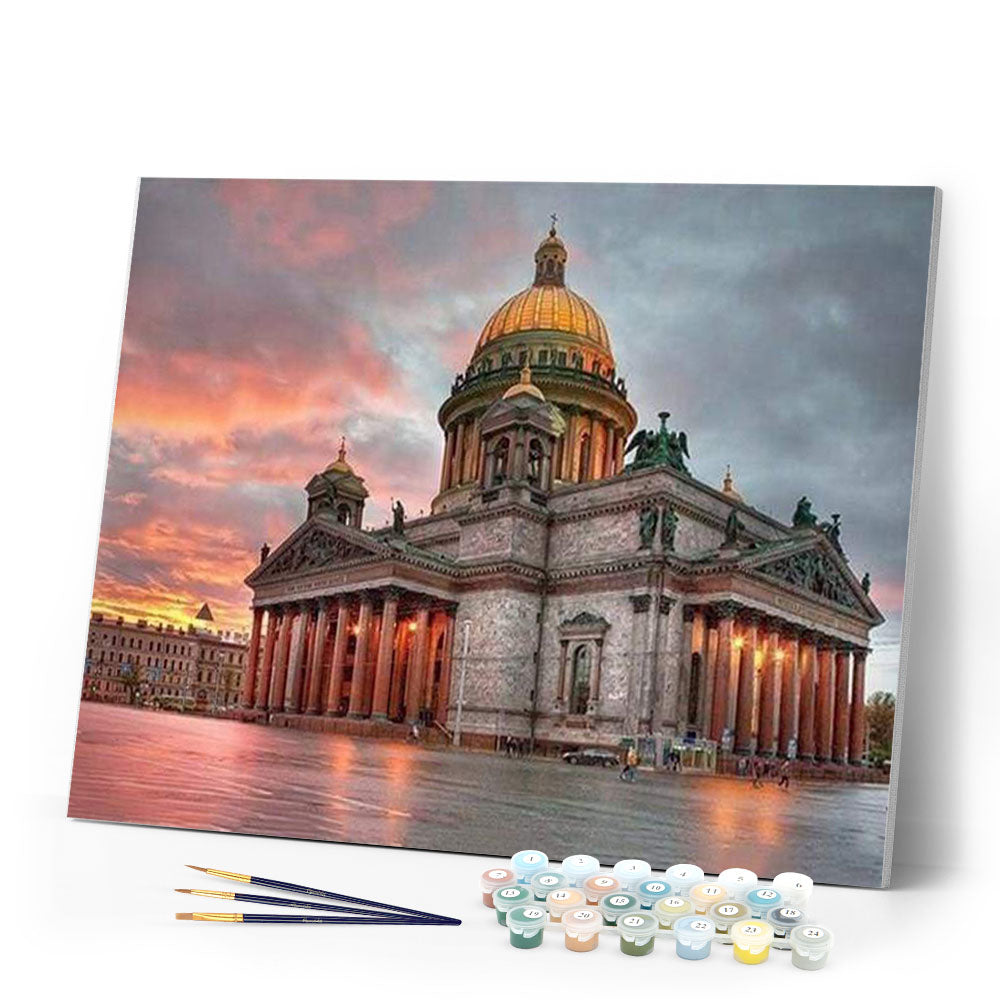paint by numbers | Berlin Cathedral | advanced cities | FiguredArt