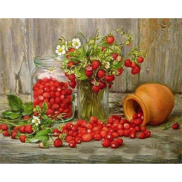 paint by numbers | Berries | advanced flowers | FiguredArt