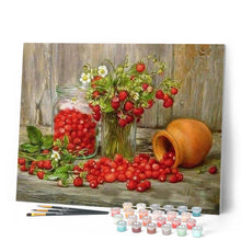 Load image into Gallery viewer, paint by numbers | Berries | advanced flowers | FiguredArt