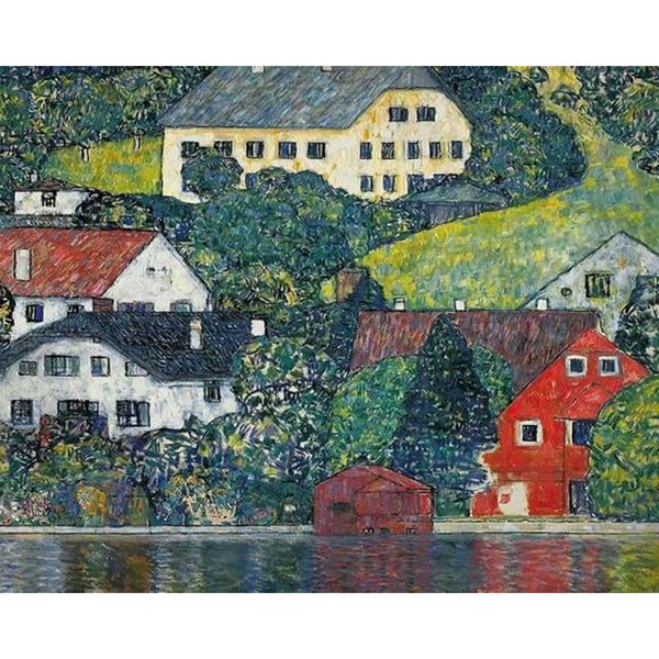 paint by numbers | Village Memory | advanced landscapes | FiguredArt