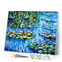 paint by numbers | Lilies in the water | intermediate landscapes | FiguredArt