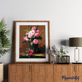 paint by numbers | Fragrance of Roses | easy landscapes | FiguredArt