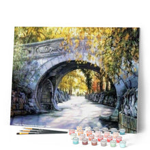 Load image into Gallery viewer, paint by numbers | Under the Bridge | advanced landscapes trees | FiguredArt