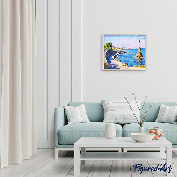 paint by numbers | Coastal Seascape | advanced landscapes | FiguredArt