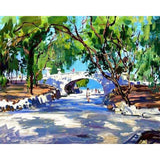 paint by numbers | Shadow during Summer | advanced cities | FiguredArt