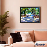 paint by numbers | Shadow during Summer | advanced cities | FiguredArt