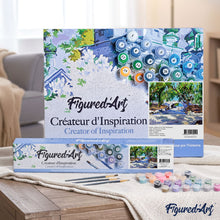 Load image into Gallery viewer, paint by numbers | Shadow during Summer | advanced cities | FiguredArt