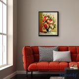 paint by numbers | Flowers Memory | easy flowers | FiguredArt