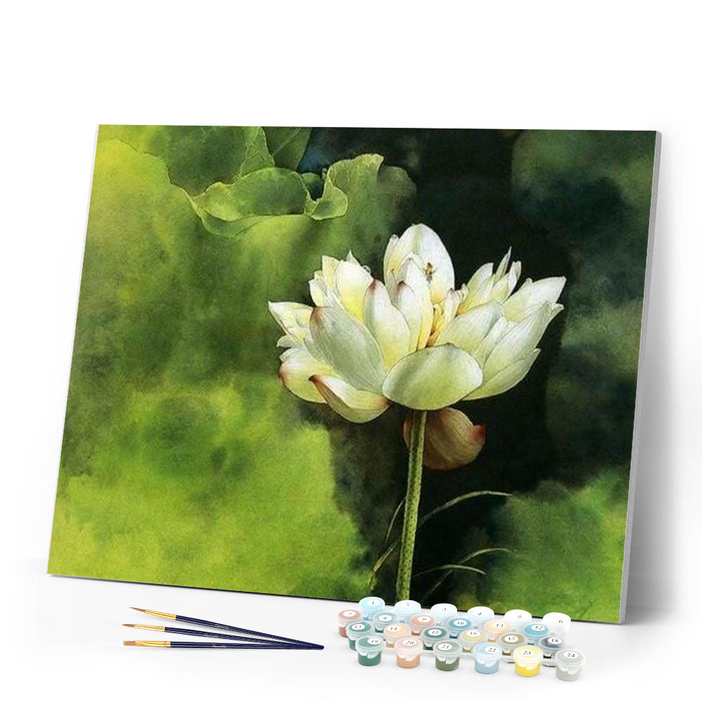 paint by numbers | Lotus Aroma | advanced flowers | FiguredArt