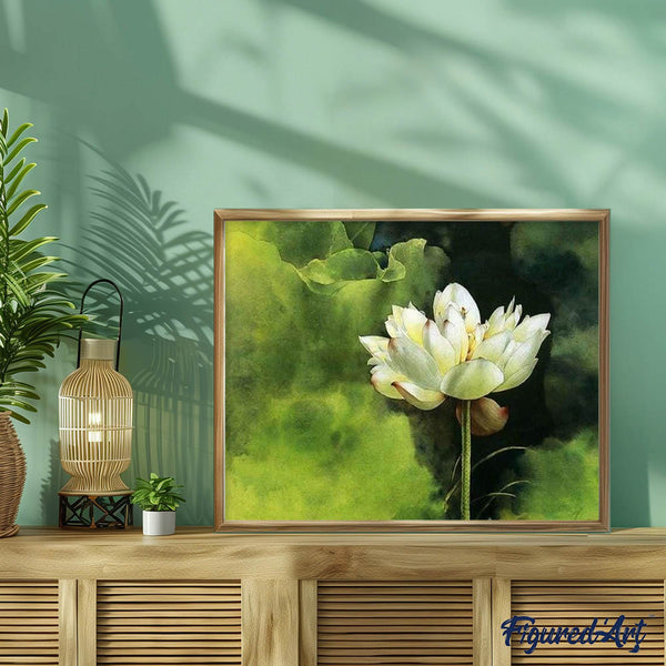 paint by numbers | Lotus Aroma | advanced flowers | FiguredArt