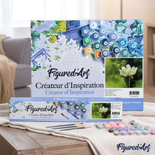 Load image into Gallery viewer, paint by numbers | Lotus Aroma | advanced flowers | FiguredArt