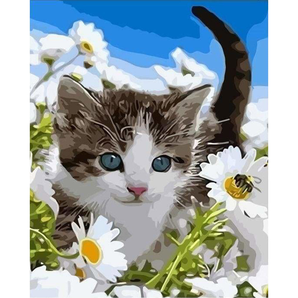 paint by numbers | Wild Cat | animals cats easy | FiguredArt