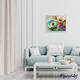 paint by numbers | Coffee Break | easy flowers kitchen | FiguredArt
