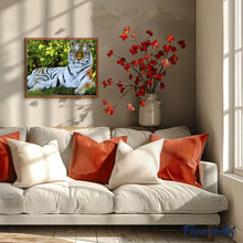 Load image into Gallery viewer, paint by numbers | Tiger Relaxing | animals intermediate tigers | FiguredArt