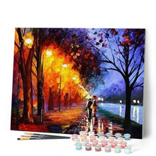 Load image into Gallery viewer, paint by numbers | Couple at the Lake | advanced romance | FiguredArt