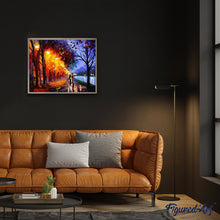 Load image into Gallery viewer, paint by numbers | Couple at the Lake | advanced romance | FiguredArt