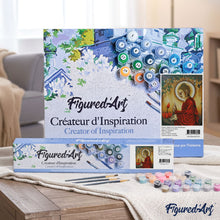 Load image into Gallery viewer, paint by numbers | Buddha | intermediate religion | FiguredArt