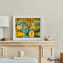 Load image into Gallery viewer, paint by numbers | Sleeping Buddha | easy flowers portrait religion | FiguredArt