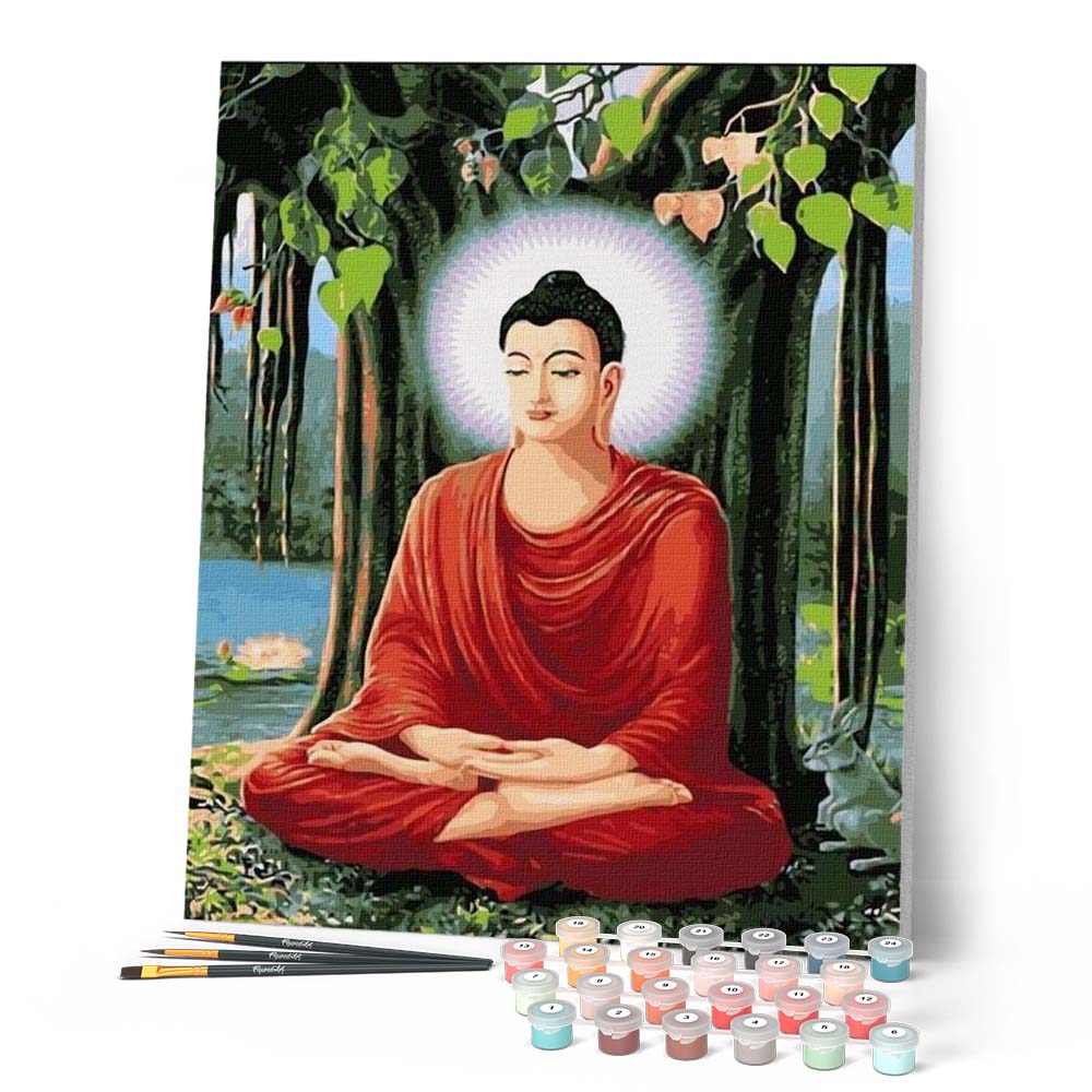 Paint by numbers - Buddha Meditation – Figured'Art