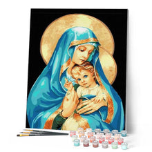Load image into Gallery viewer, paint by numbers | Lady of the West | easy portrait religion | FiguredArt