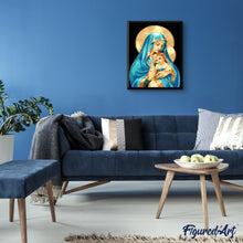 Load image into Gallery viewer, paint by numbers | Lady of the West | easy portrait religion | FiguredArt