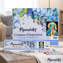 Load image into Gallery viewer, paint by numbers | Lady of the West | easy portrait religion | FiguredArt