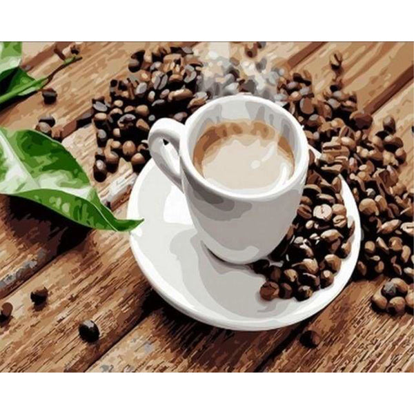 paint by numbers | Coffee Beans | intermediate kitchen | FiguredArt