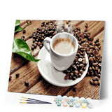 paint by numbers | Coffee Beans | intermediate kitchen | FiguredArt