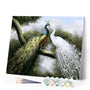 paint by numbers | Loving Peacocks | animals intermediate peacocks | FiguredArt
