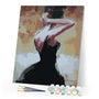 paint by numbers | Holding her Hair | easy portrait | FiguredArt