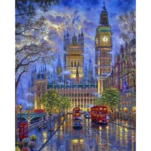 Load image into Gallery viewer, paint by numbers | London in the dusk | advanced cities | FiguredArt