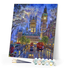 Load image into Gallery viewer, paint by numbers | London in the dusk | advanced cities | FiguredArt