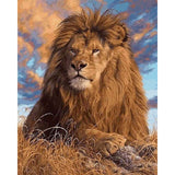 paint by numbers | The Lions Rest | advanced animals lions | FiguredArt