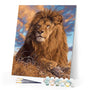 paint by numbers | The Lions Rest | advanced animals lions | FiguredArt
