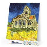 paint by numbers | Orville church | cities intermediate | FiguredArt