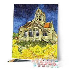 Load image into Gallery viewer, paint by numbers | Orville church | cities intermediate | FiguredArt