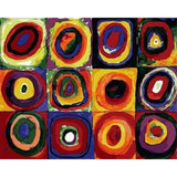 paint by numbers | Circles | abstract easy | FiguredArt