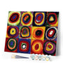 paint by numbers | Circles | abstract easy | FiguredArt
