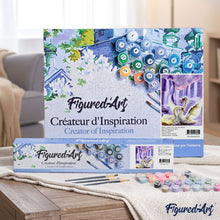 Load image into Gallery viewer, paint by numbers | Romantic Swans | advanced animals birds swans | FiguredArt