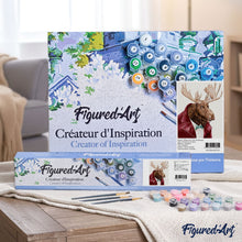 Load image into Gallery viewer, paint by numbers | Deer Gentleman | animals deer easy | FiguredArt