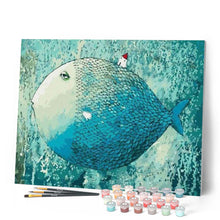 Load image into Gallery viewer, paint by numbers | Artistic Fish | animals fish intermediate | FiguredArt