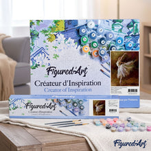 Load image into Gallery viewer, paint by numbers | A Ballerina wearing Ballerina Shoes | advanced dance | FiguredArt